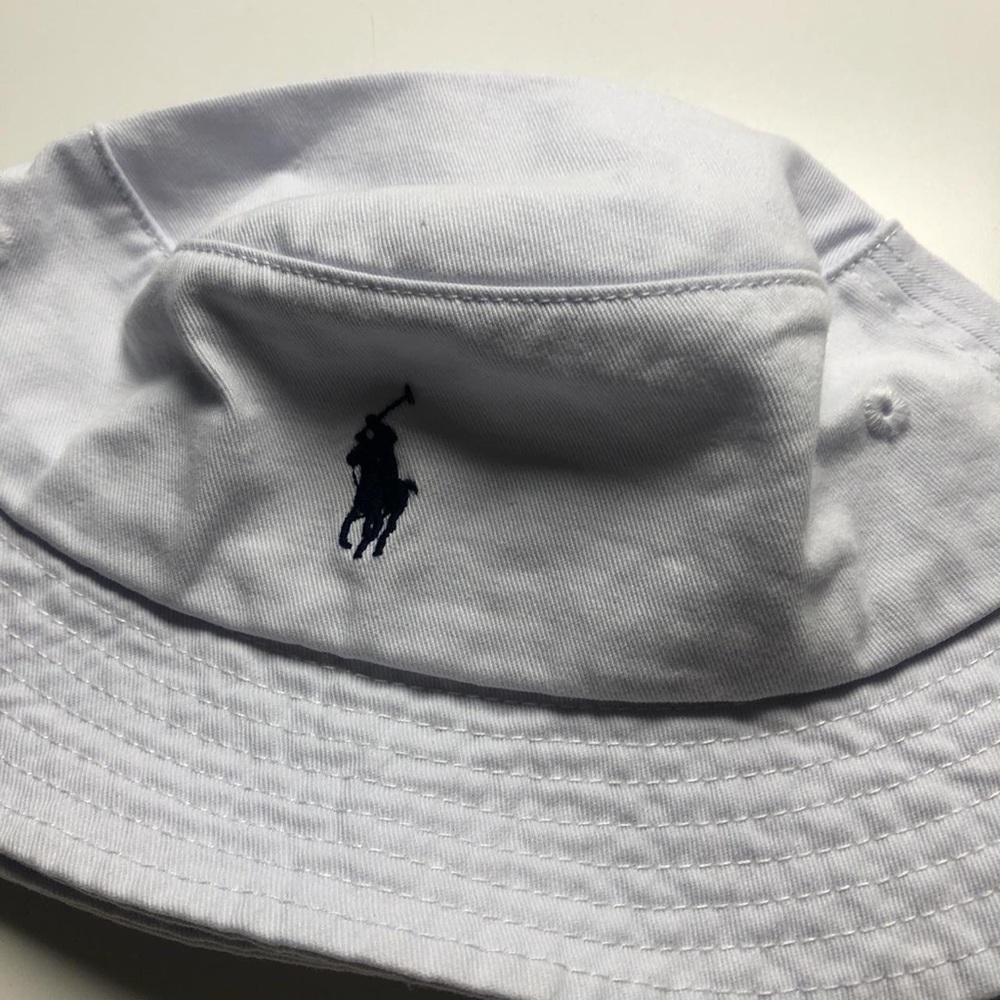 White Ralph Lauren cap bucket hat - Picture 3 of 4